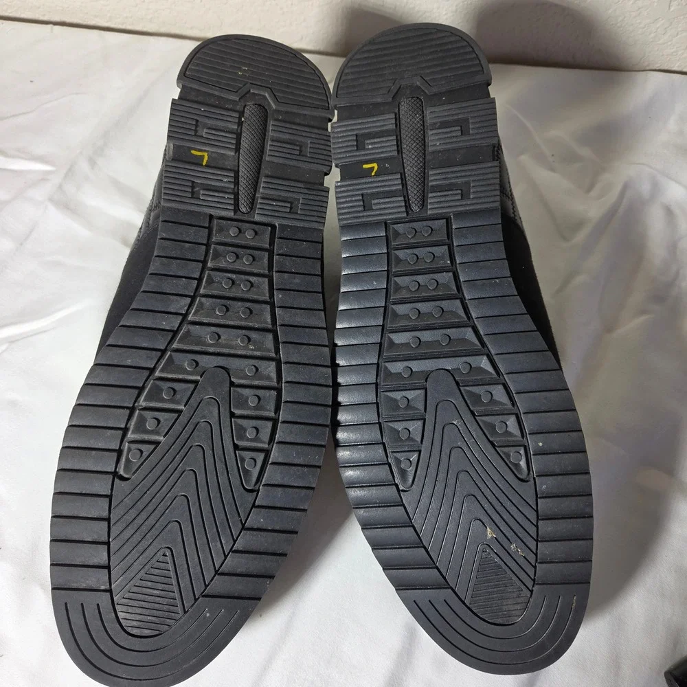 Cosidram Mens Black Slip On Loafers Casual Sport Shoes CN47 S1595